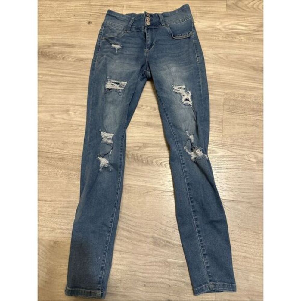 Wallflower Women's Sassy High Rise Denim Jeans Size 9‎ Skinny